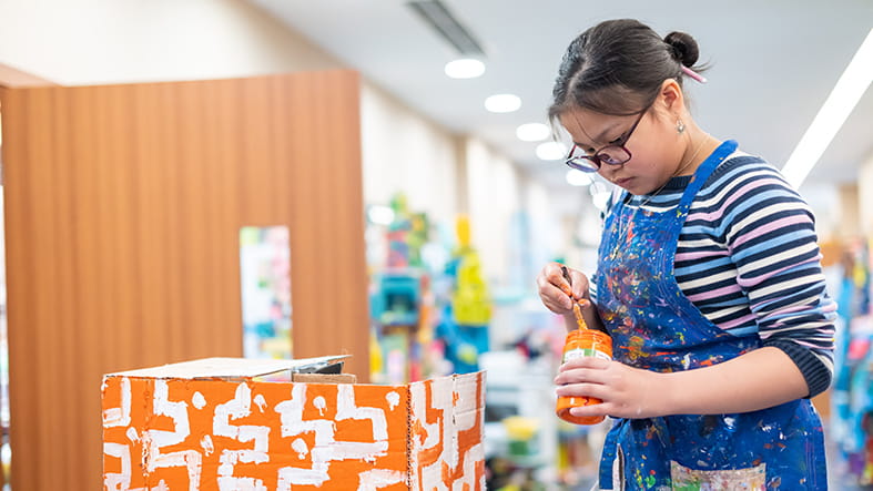 大连美国国际学校 |Outstanding Experiences - 07 - Feature Cards Pattern - Arts