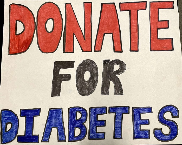 Fundraising event for diabetes patients
