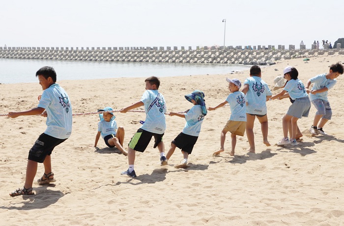 Games on the beach