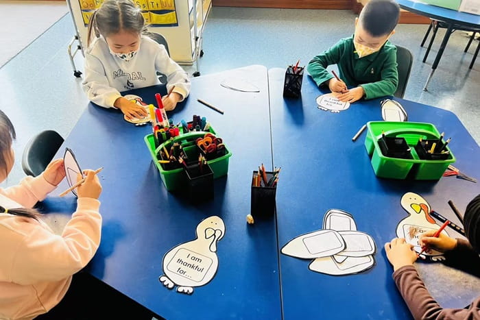 Thanksgiving activity for elementary students