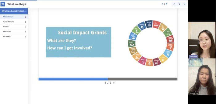 Social Impact Grants Teams Workshop