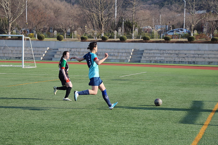 Female soccer player