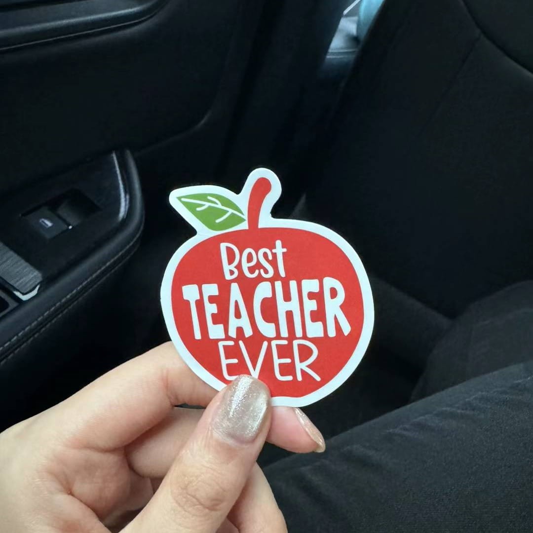 Best teacher ever sticker