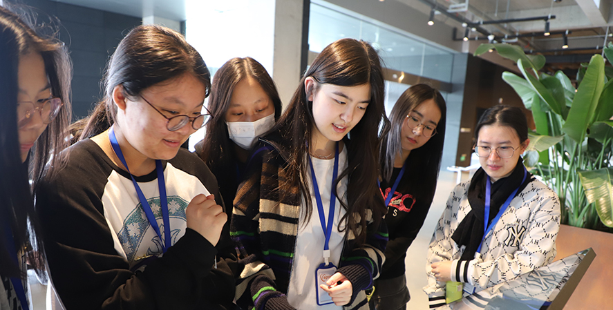 Women in STEM on an educational trip