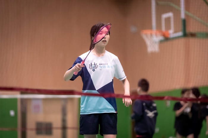 Badminton player from DAIS