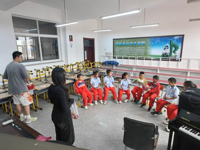 Classroom in Zhuanghe