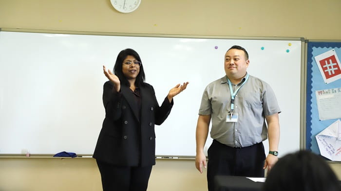 Presenting math awards