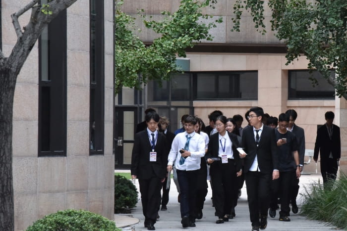 MUN delegations in Shanghai