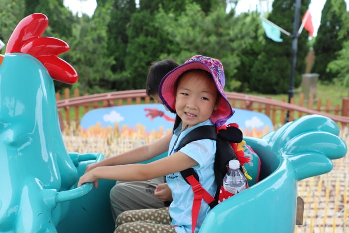 summer activities in a park