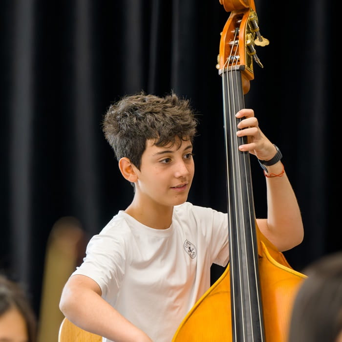 Josh, double bass