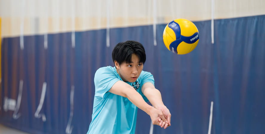 School sports - volleyball