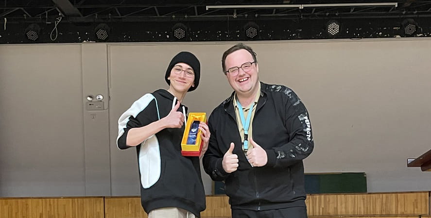 Speech contest winner