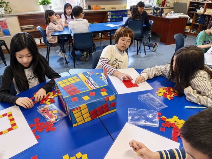 math class in elementary school
