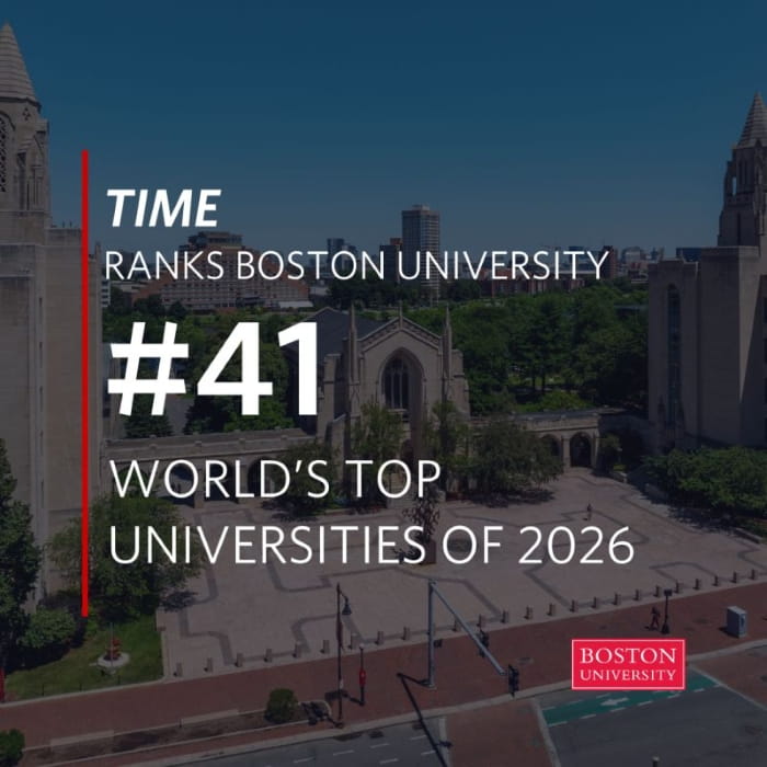 Boston University ranking