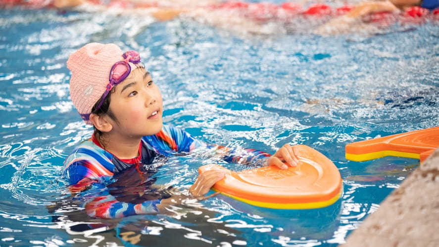 swimming