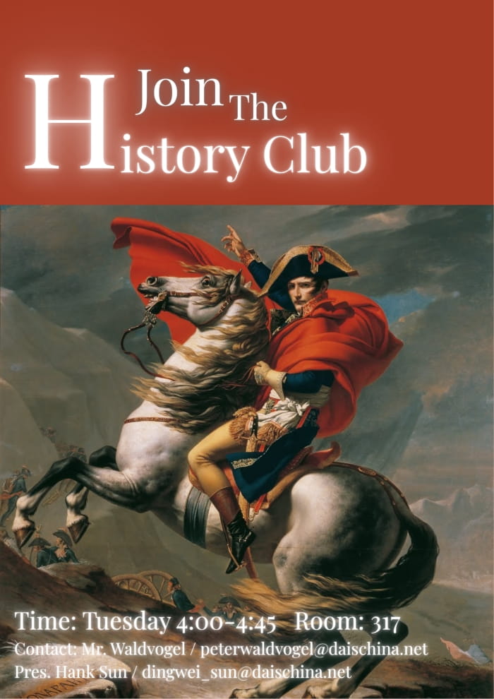 history club poster