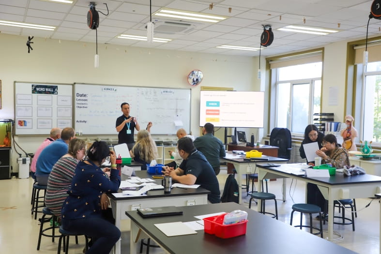 professional development session
