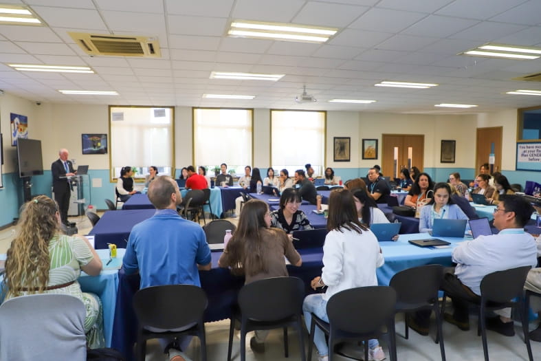 head of school leading professional development