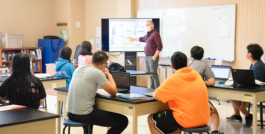 Secondary classroom