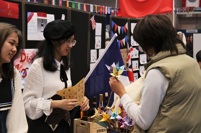 French booth