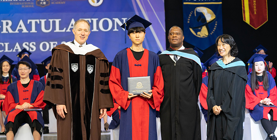 Michael's graduation